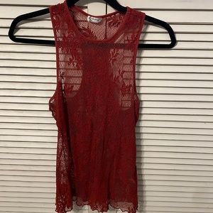 Free People Lace Tank